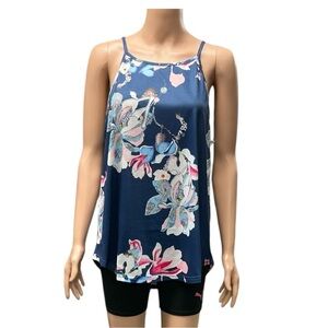 Sherosa - NWT - Blue and Pink Sleeveless Camisole Top